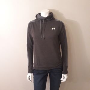 Under Armour cowl neck sweater women XS grey